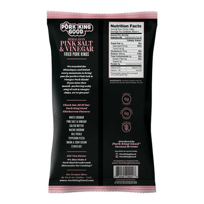 Pink Salt & Vinegar Pork Rinds 1.75 oz