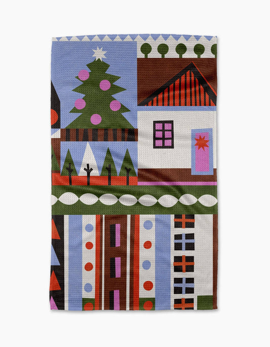 Scandi Cottage Tea Towel