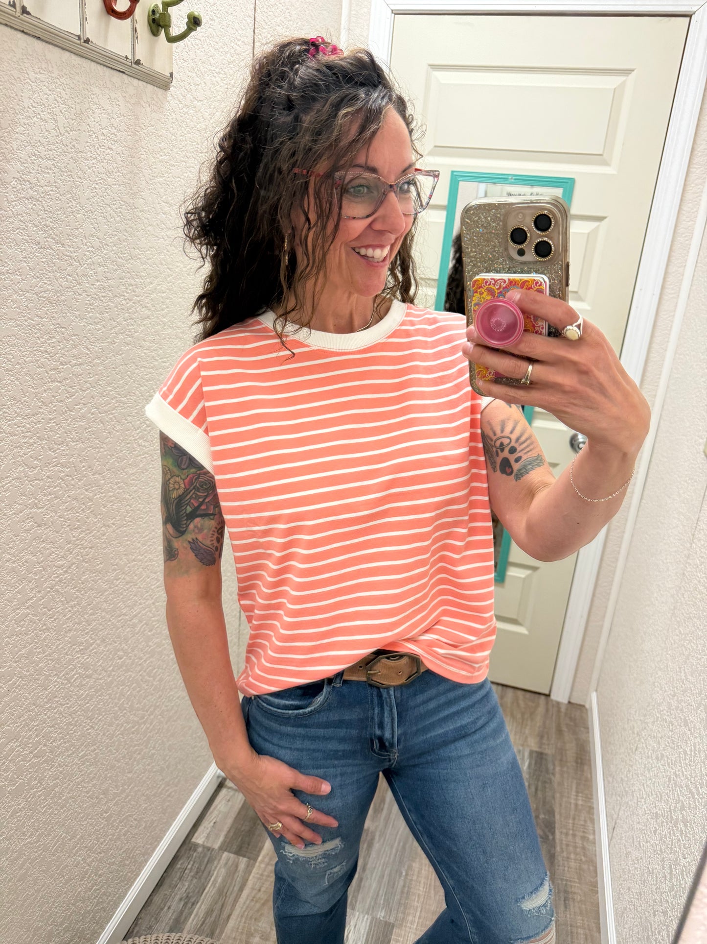 Savannah Stripes Short Sleeve T
