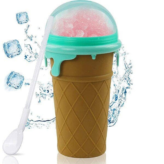 JUMBO Instant Slushie Maker Cup With Straw/Spoon & Lid