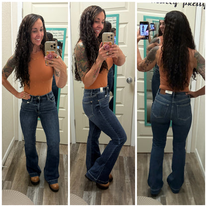 Simone Trouser Flare High Rise Judy Blue Jeans