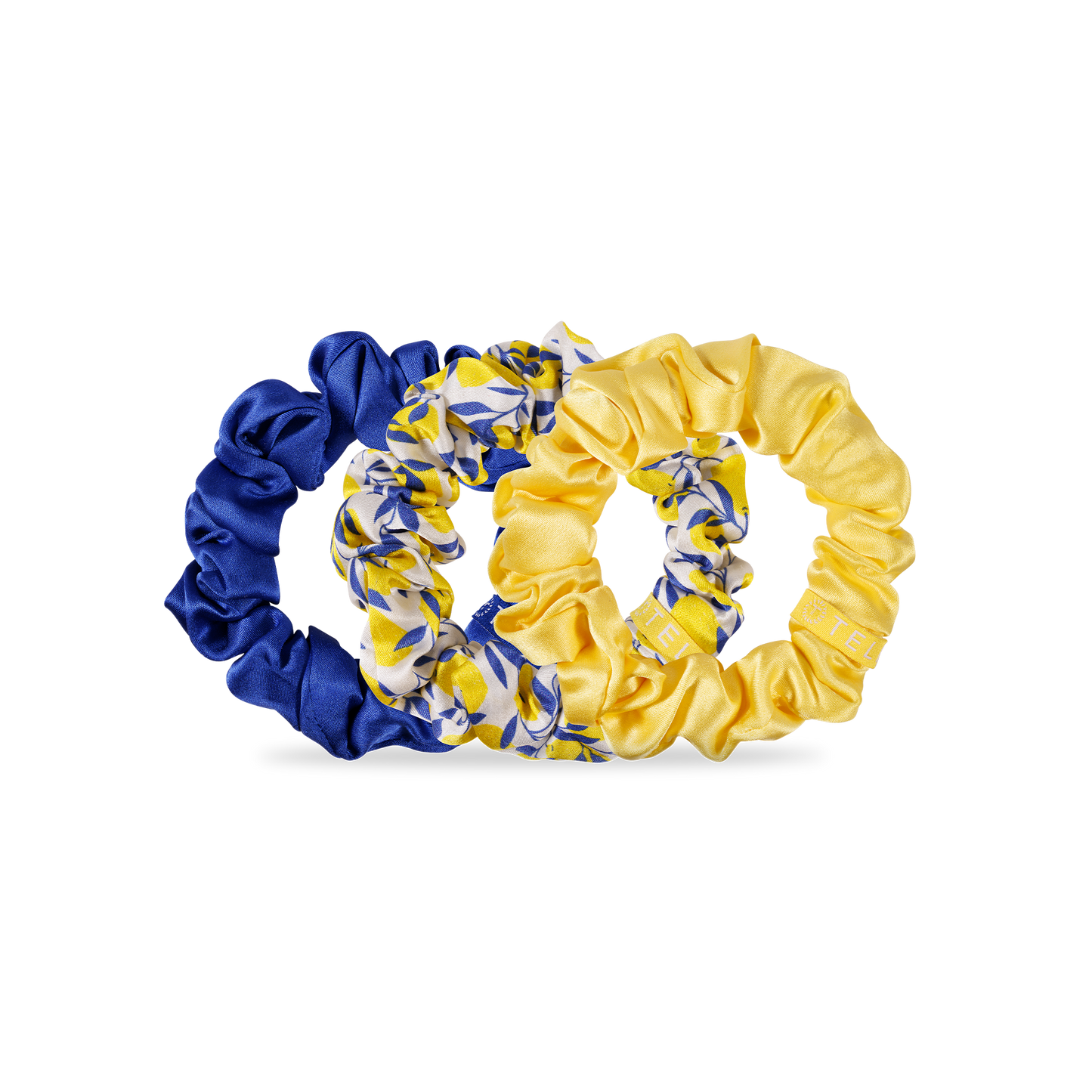 Silk Hair Scrunchie | Large | Limoncello