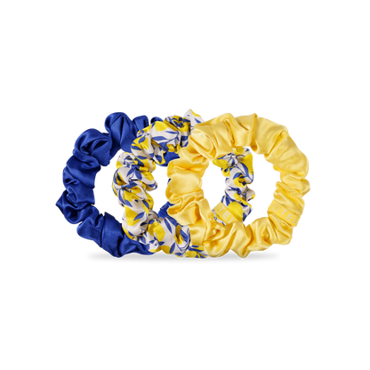 Silk Hair Scrunchie | Large | Limoncello