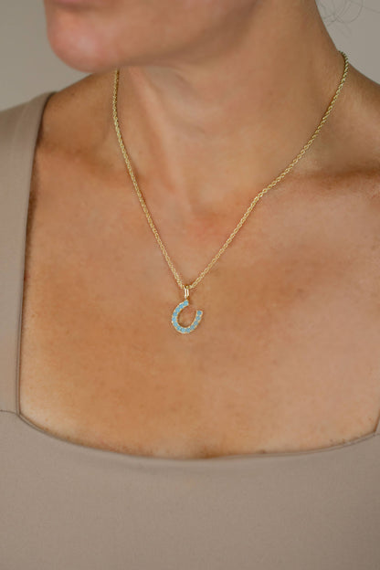 Skinny Rope Chain Necklace | Threader Charm Necklace : Gold / 16 Inches