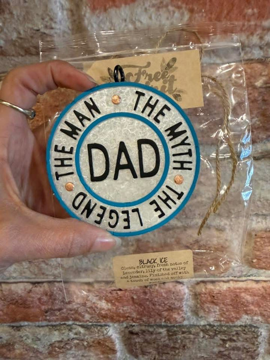 Dad Freshie - Black Ice Scent