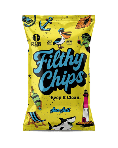 Sea Salt Avocado Oil Kettle Filthy Potato Chips - 2oz