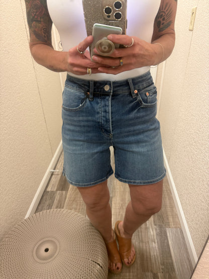 Ethel High Rise Mica Bermunda Shorts