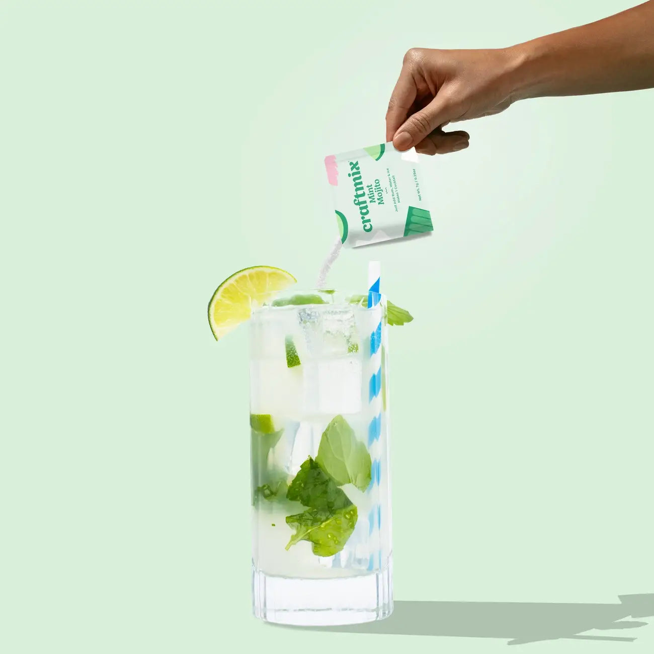 Mint Mojito Cocktail / Mocktail Mixer - single