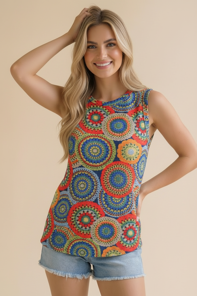 More Mandalas Tank Top