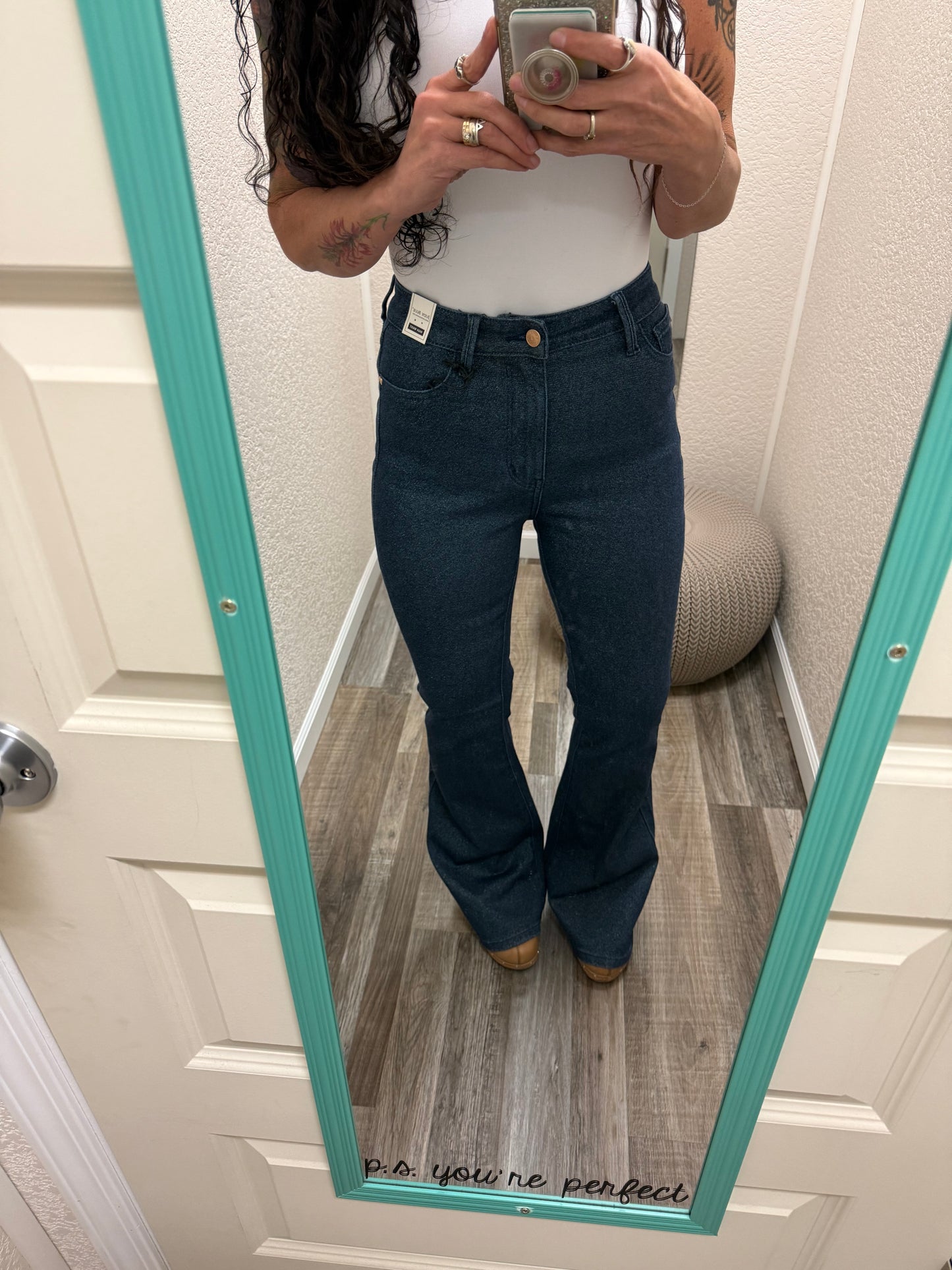 Lacy - Judy Blue Glitter Jeans