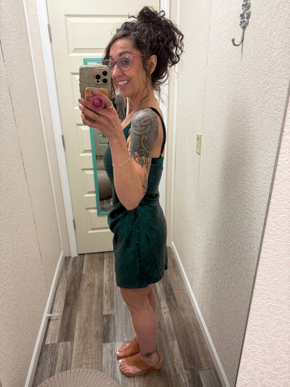 Emerald City Green Cocktail Dress
