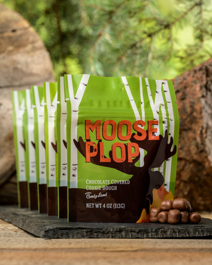 Moose Plop (chocolate covered cookie dough)