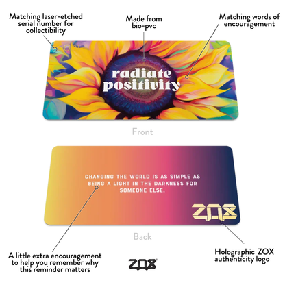 Radiate Positivity Interactive Affirmation Bracelet