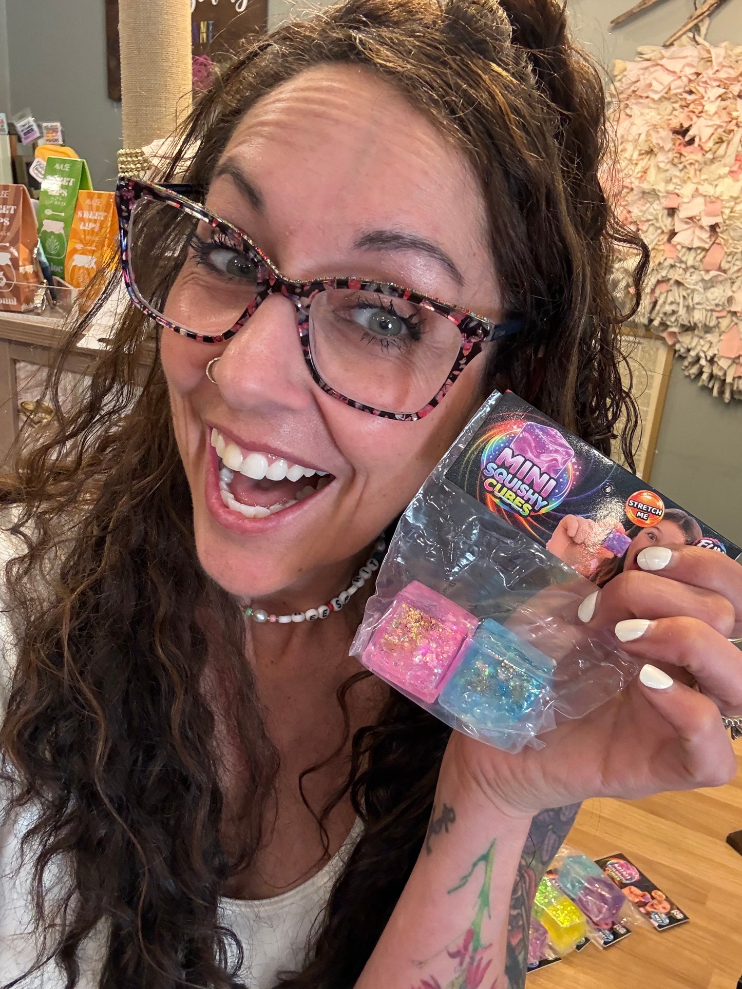 Mini Squishy Cube 2 packs