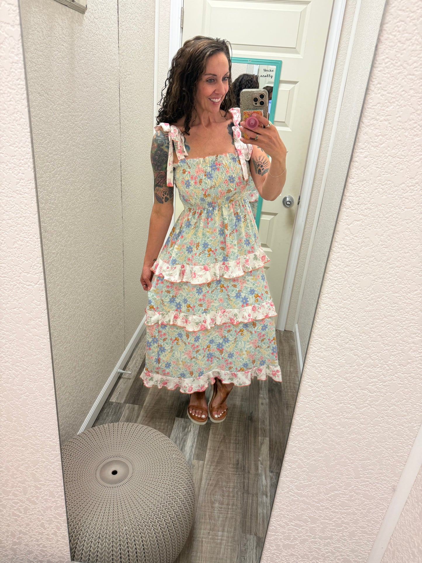 Bon Bowage Dress With Pockets