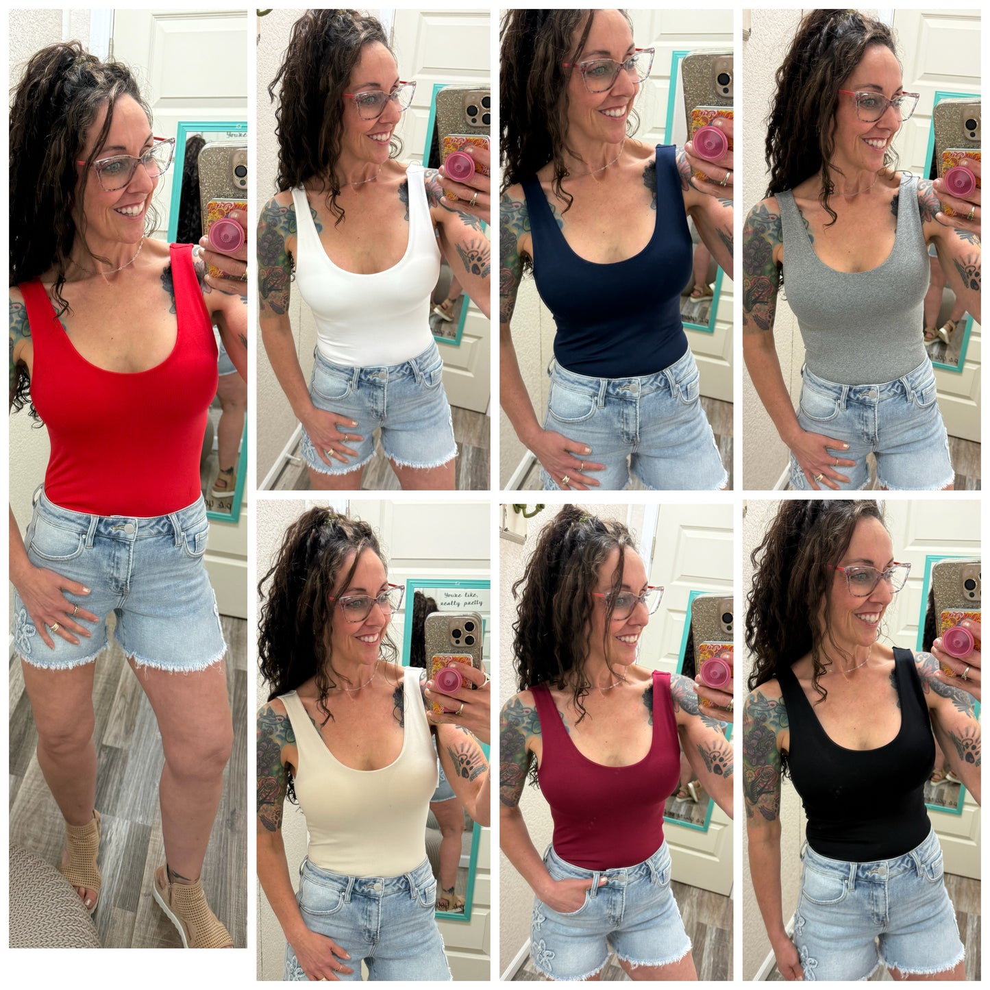 Timeless Built In Bra Seamless Tank