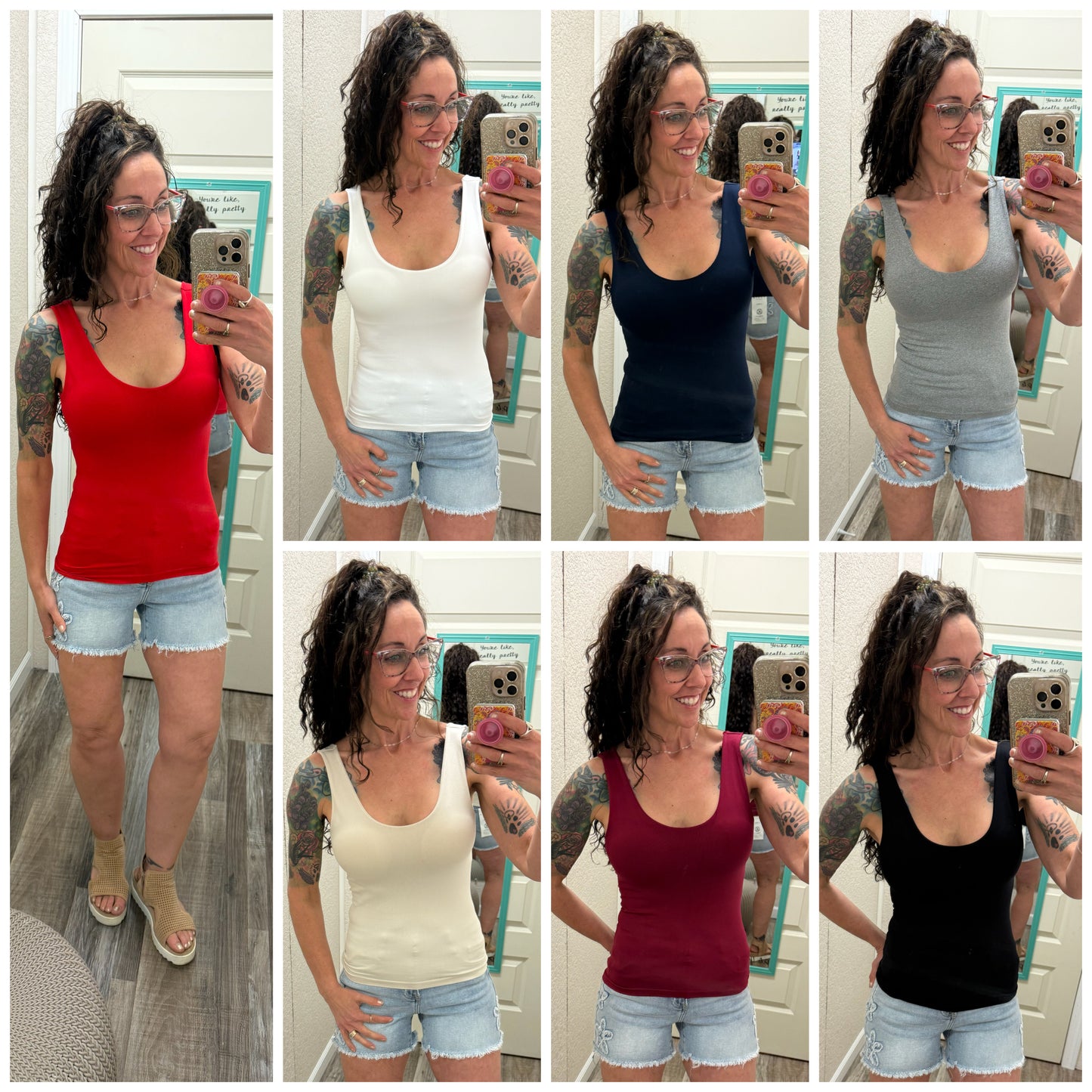 Timeless Built In Bra Seamless Tank