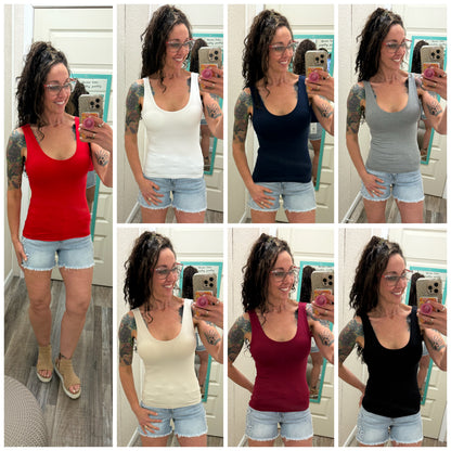 Timeless Built In Bra Seamless Tank