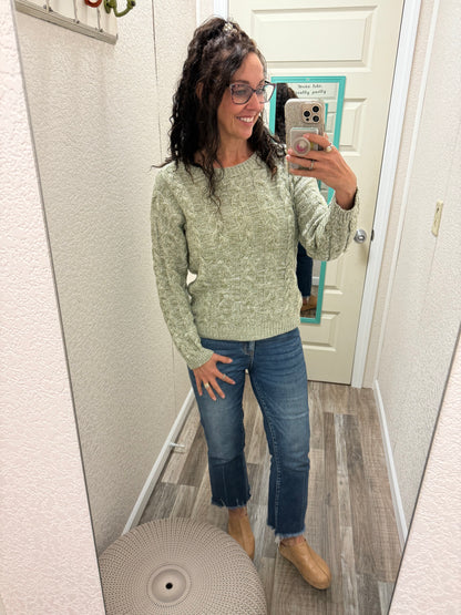 Caitlin Cable Knit Sweater