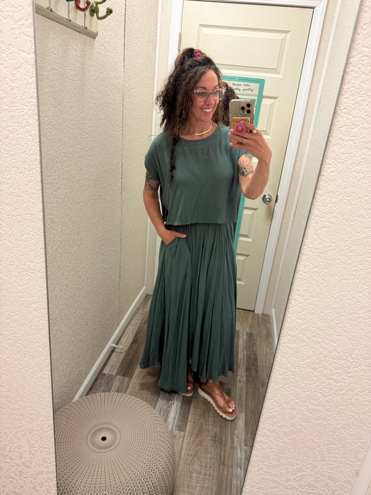 Whimsical Top/Skirt Set