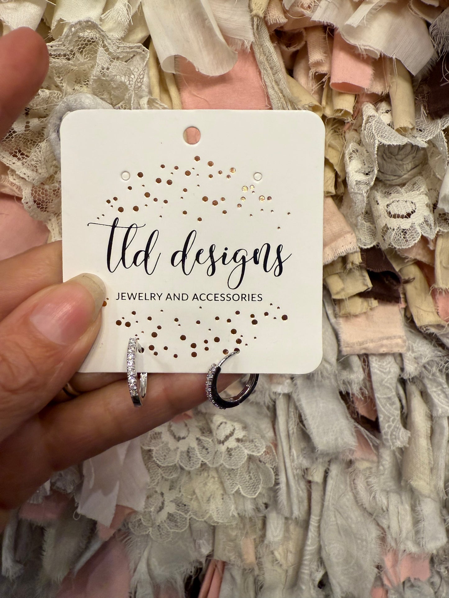 Shimmering Huggies - Gold Plated Earrings