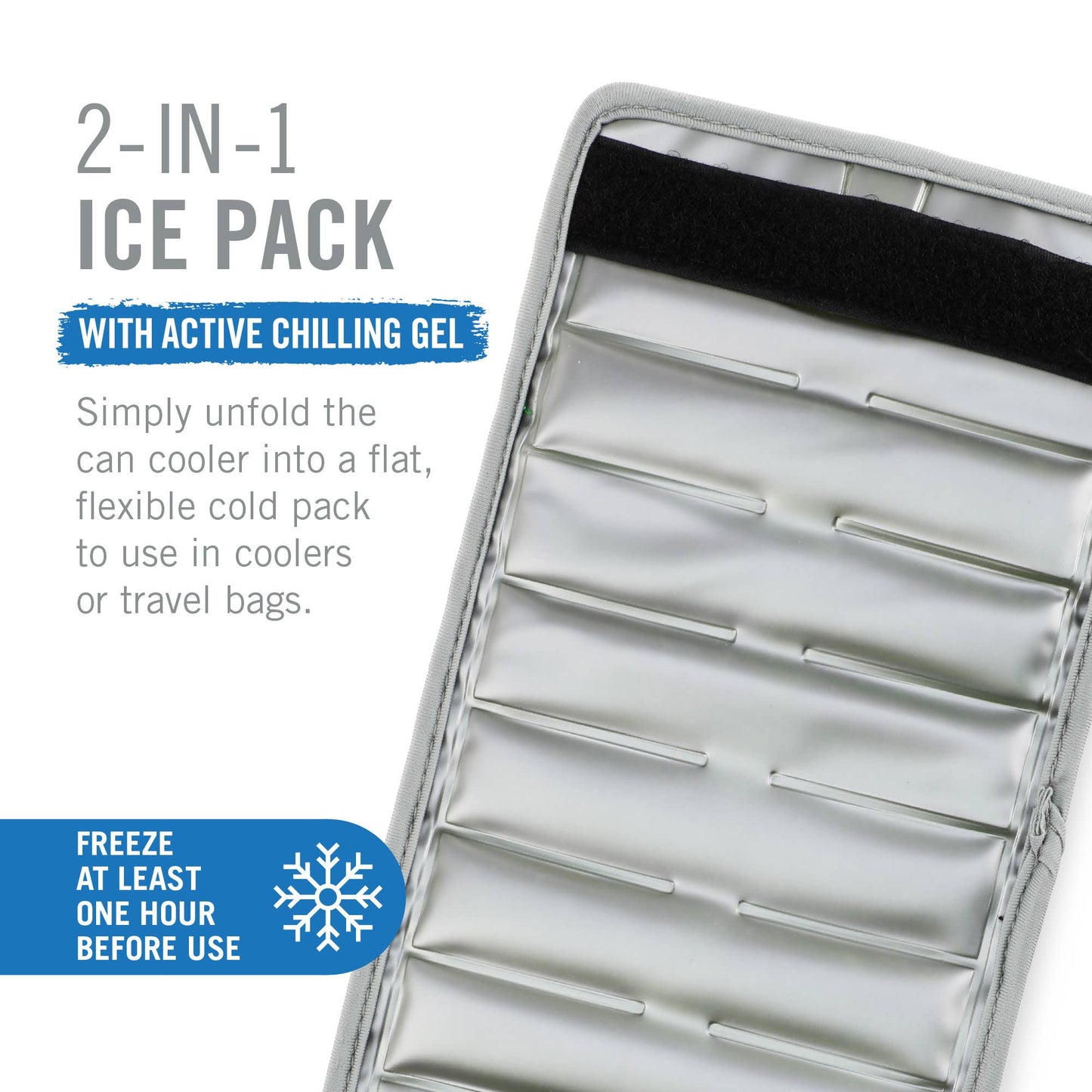 Insta Chill Cooling Sleeve Slim and Standard Cans Set of 2