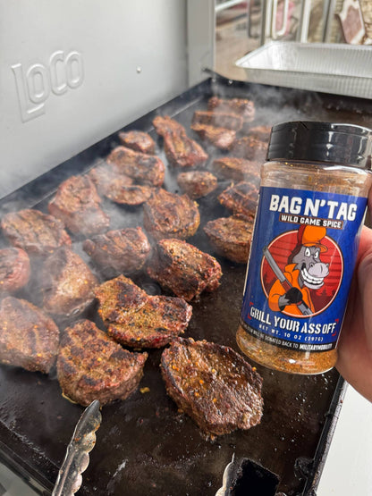 Bag N' Tag Wild Game Seasoning – Bold & Smoky Grill Blend : 10oz Bottle