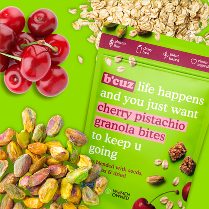 Cherry Pistachio Granola Bites 3oz.