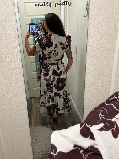 AnaBelle Flutter Sleeve Dress