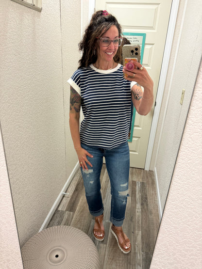 Savannah Stripes Short Sleeve T