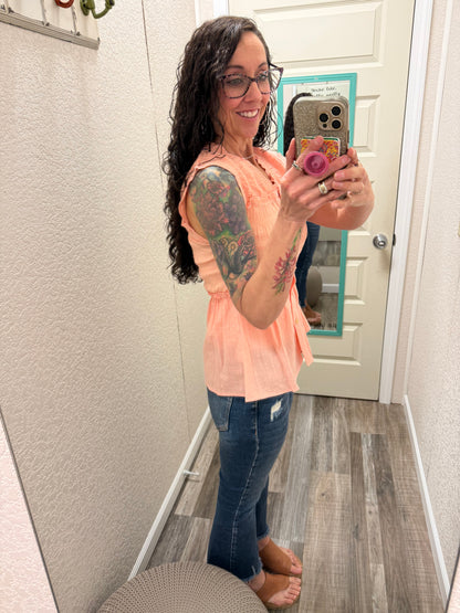 Doll Button Down Baby Doll Top