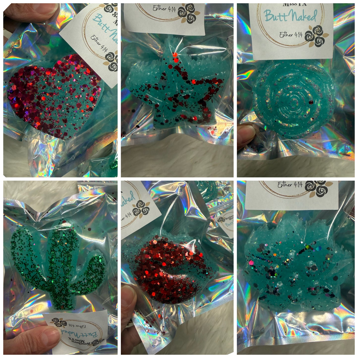 Butt Naked Scented Vent Clip Freshie