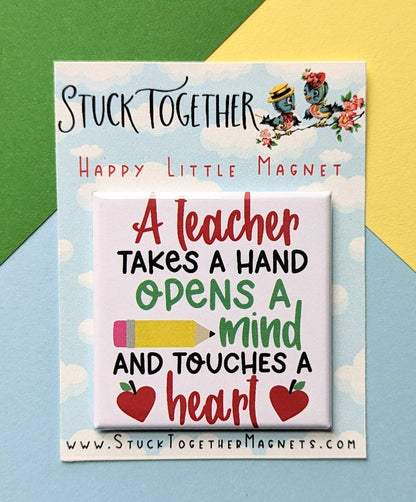 A Teacher Takes a Hand Magnet