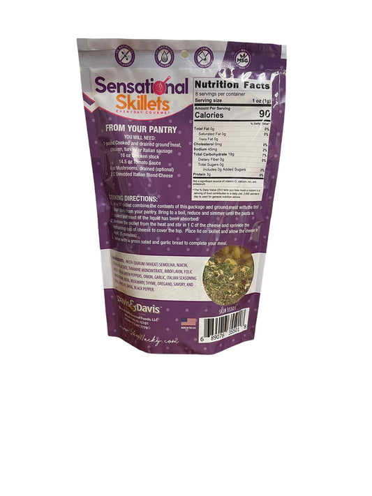 Weeknight Lasagna Skillet