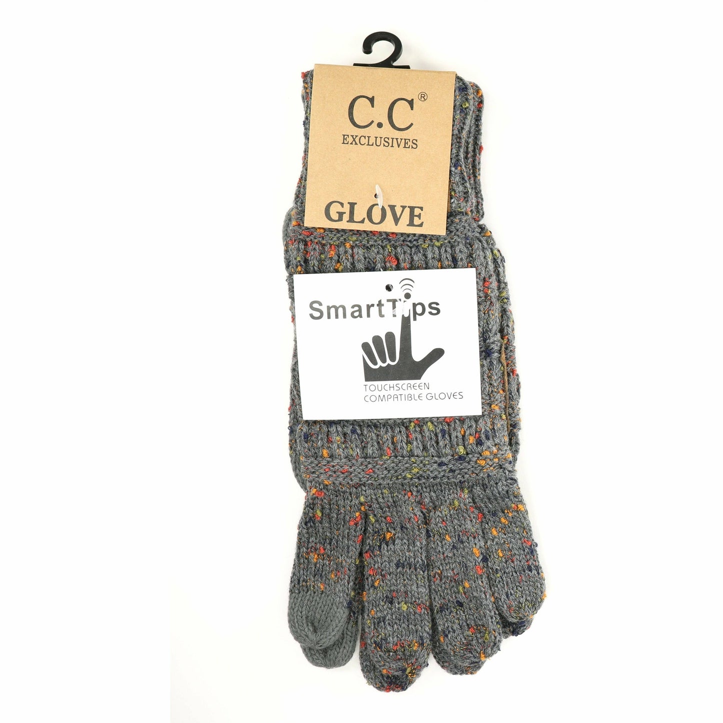 Brown Flecked Smart Tips CC Gloves