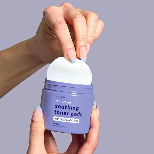 Rest + Reset Korean Skincare  Soothing Toner Pads - 60 Ct