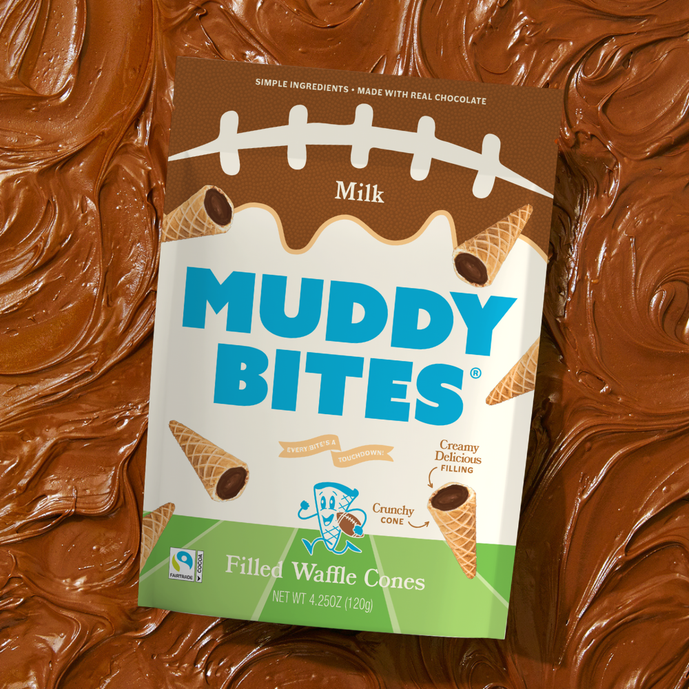 4.25 oz Game Day Edition - Milk Waffle Cones Snacks