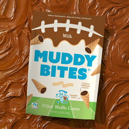 4.25 oz Game Day Edition - Milk Waffle Cones Snacks