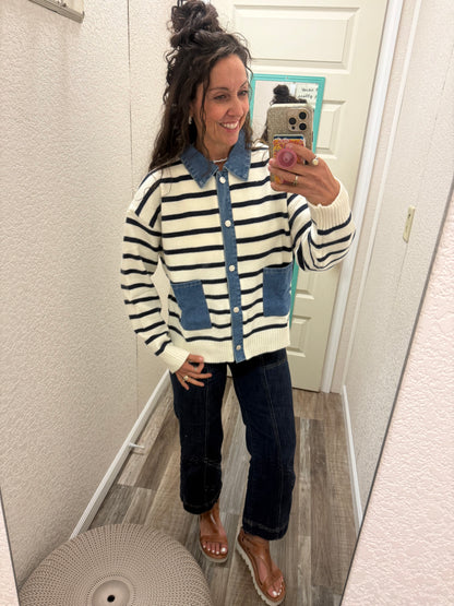Ivy the Great Collared Cardi