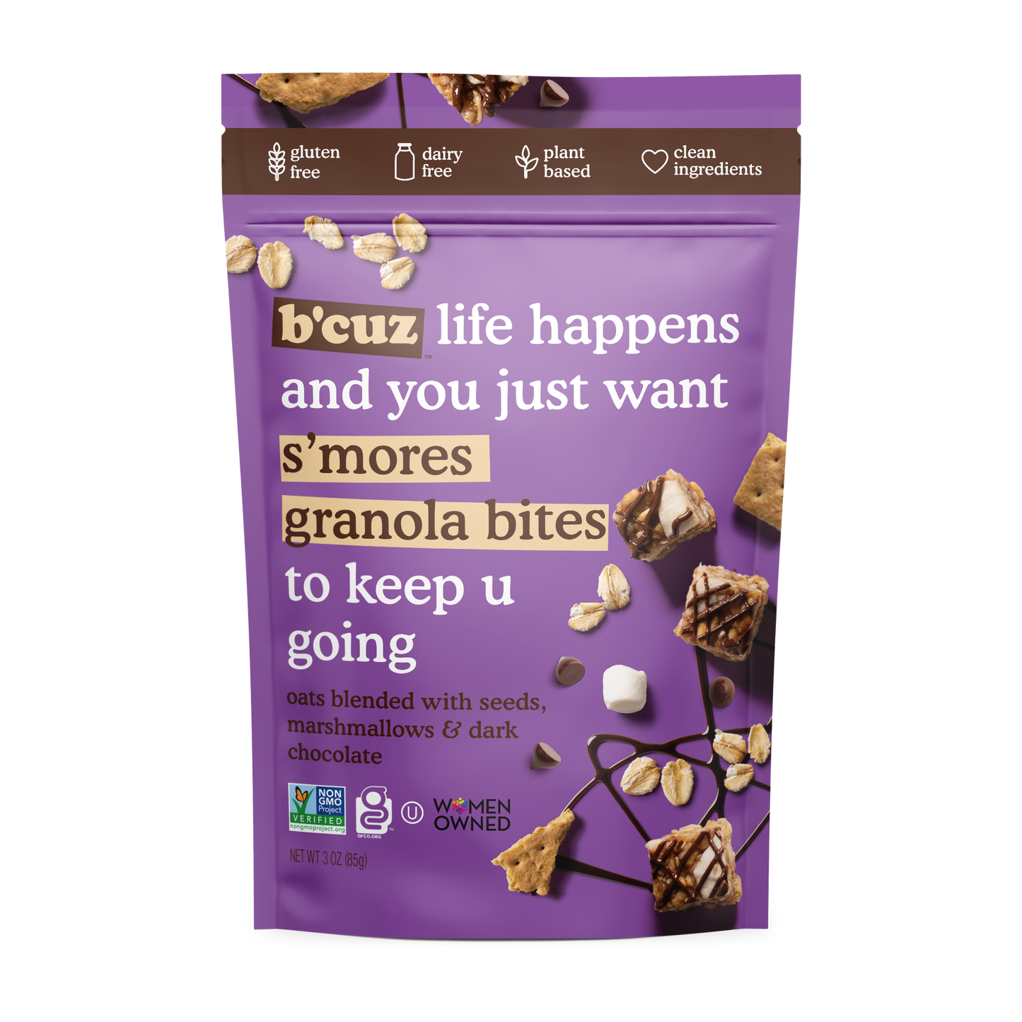 S'more Granola Bites 3oz.