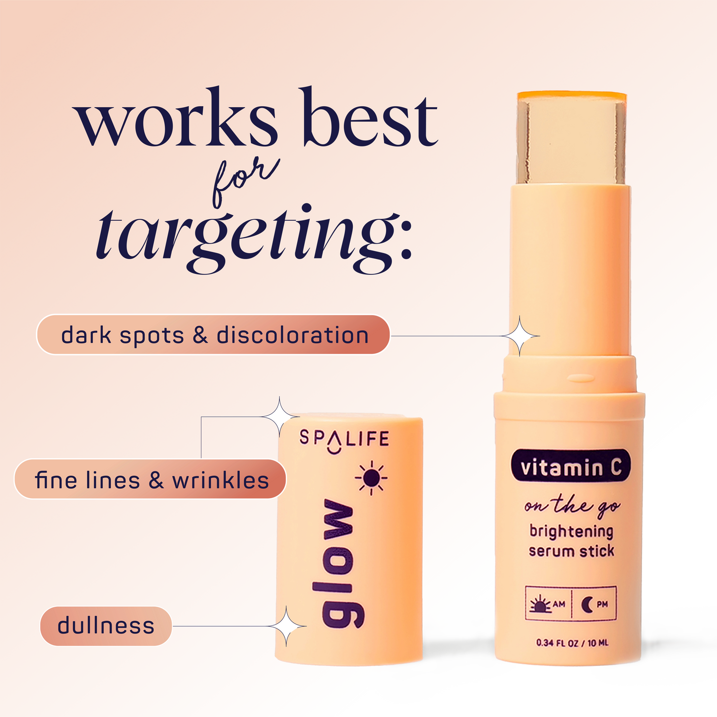 Glow Vitamin C Brightening Face Serum Stick