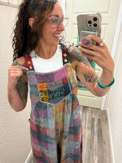 Patches Wide Leg Overalls (restock eta 9/22/25)