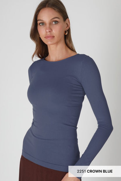 Trust Me Long Sleeve Top - One Size