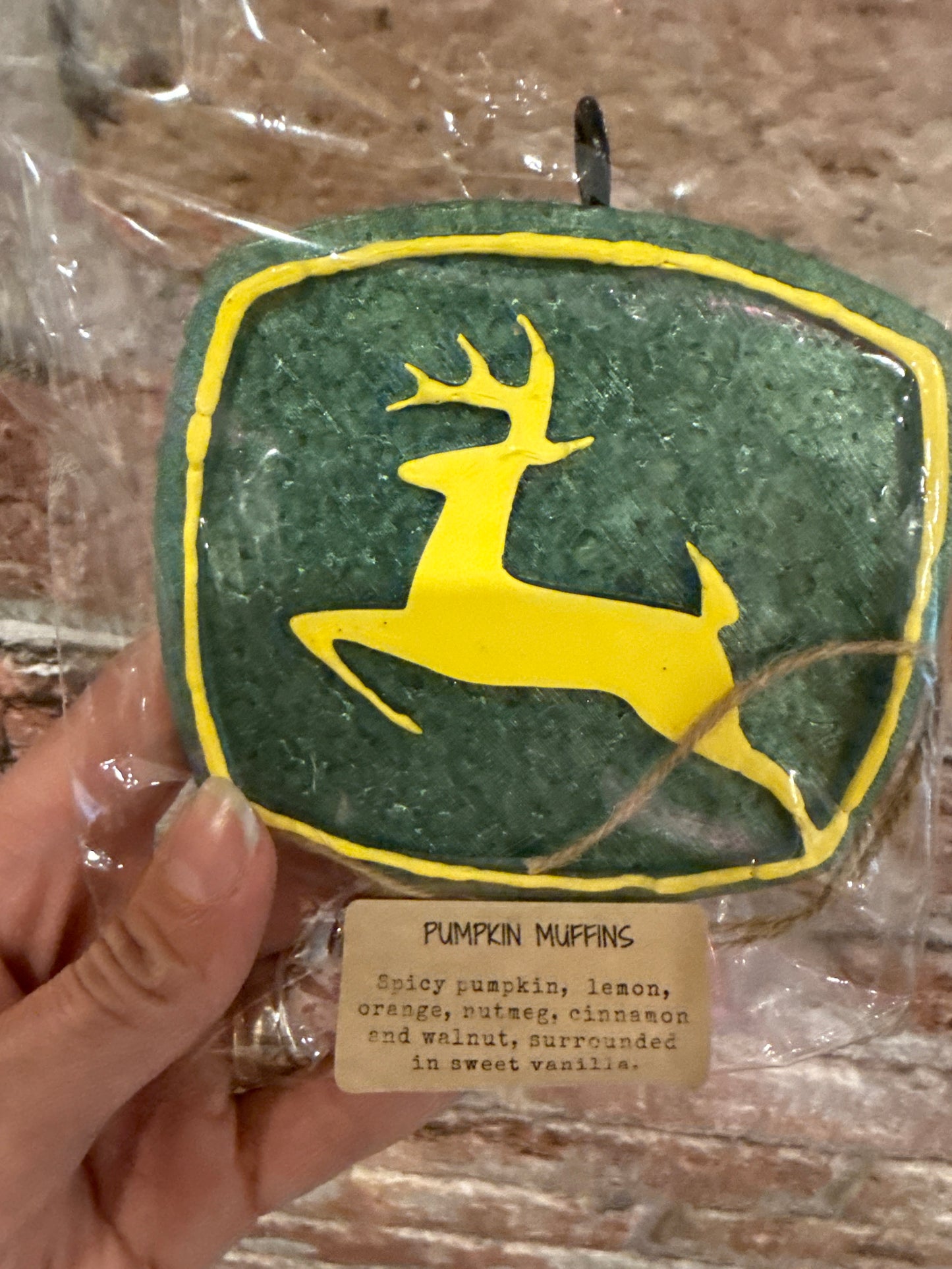 Tractor Freshie - Pumpkin Muffins Scent