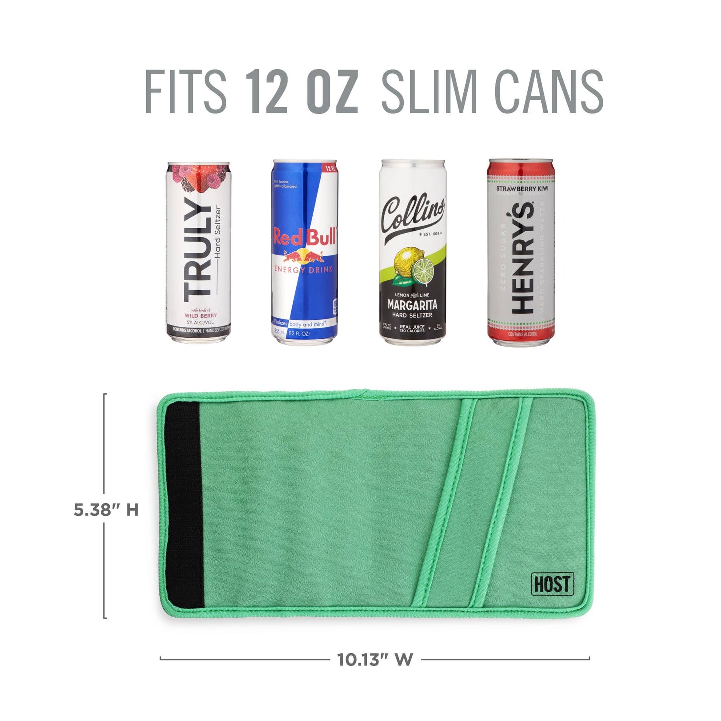 Insta Chill Sleeve with Active Cooling Gel Slim Cans
