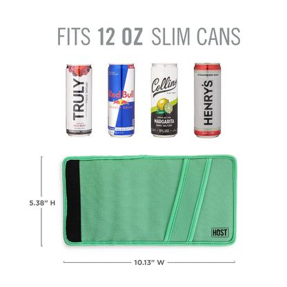 Insta Chill Sleeve with Active Cooling Gel Slim Cans