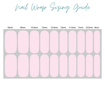 Daydream White | Solid White Nail Polish Sticker Nail Wrap