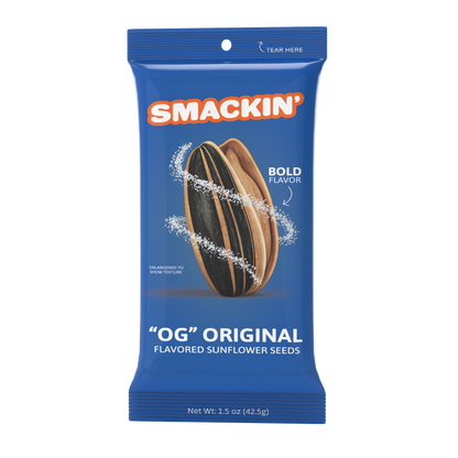 1.5oz SMACKIN' Sunflower Seeds