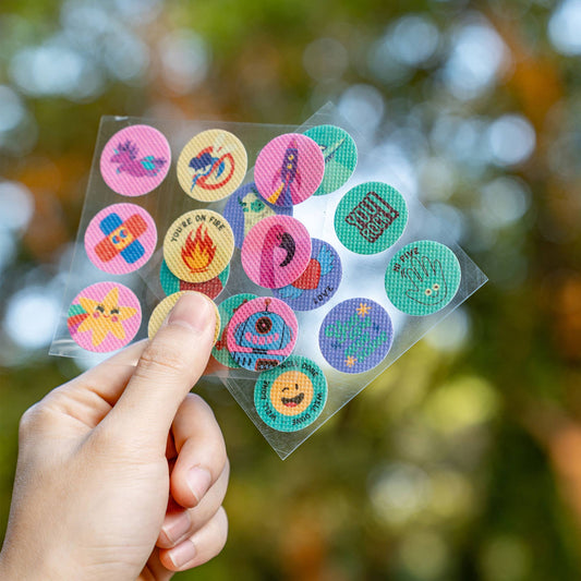 Kids Mosquito Repellent Patches | Fresh & Herbal | 90 Pack