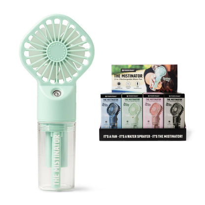 The Mistinator 2-in-1 Rechargeable Water Fan